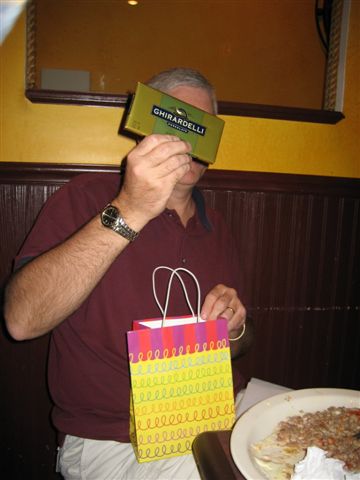 birthday chocolate